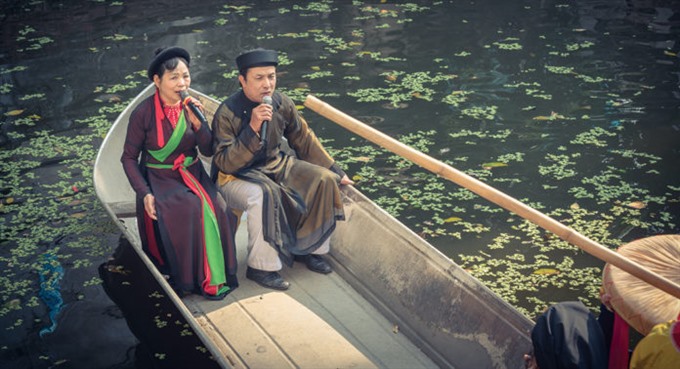 Kết quả hình ảnh cho Quan ho - Bac Ninh love duets recognized in 2009