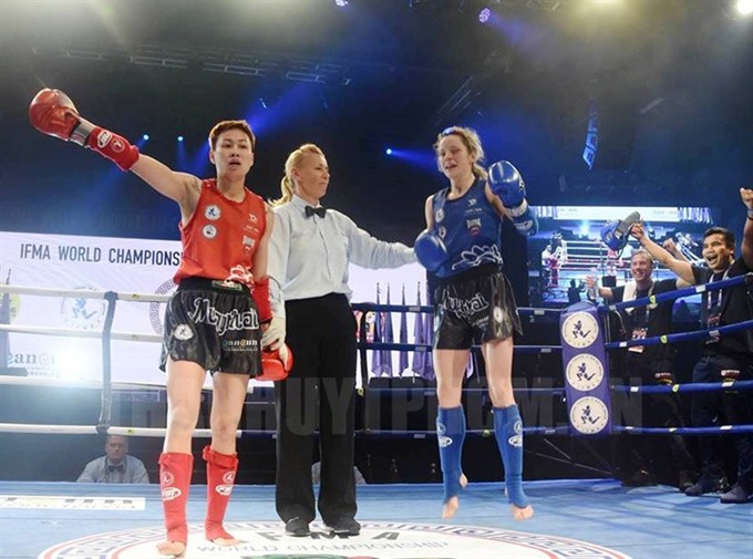 Việt Nam bags silvers at world muaythai event