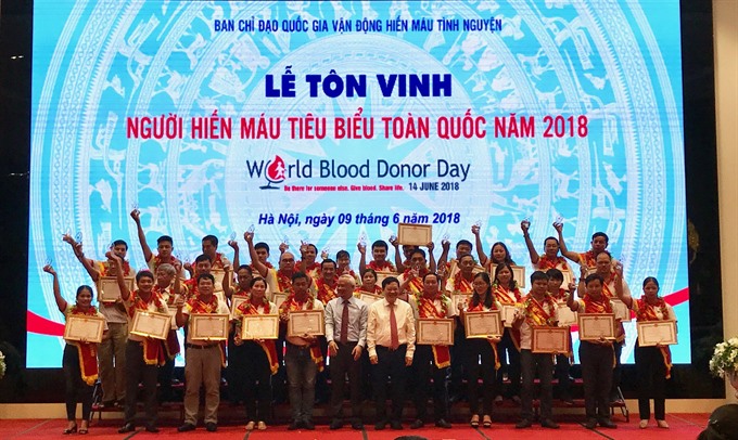 Man dedicated to blood donation