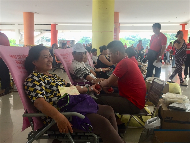 Annual blood donation campaign kicks off