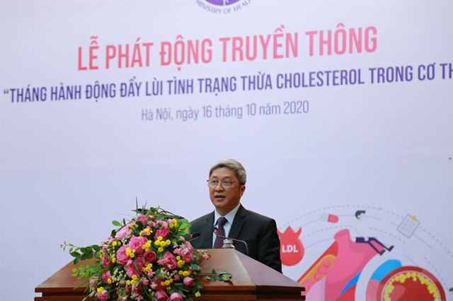 Health ministry launches action month on excess cholesterol prevention