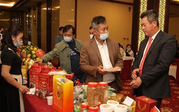 Vietnamese Chinese localities step up trade exchange