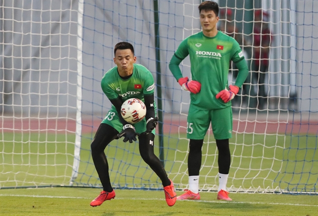 Shot stopper Cường hopes perseverance will pay off with national team selection
