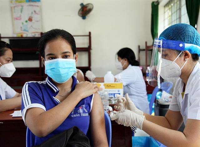 Over 90mln doses of COVID-19 vaccines administered in Việt Nam 83 per cent of adults received at least one shot