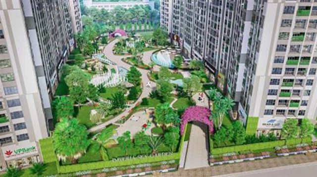 HCM City housing developments see green spaces shrink