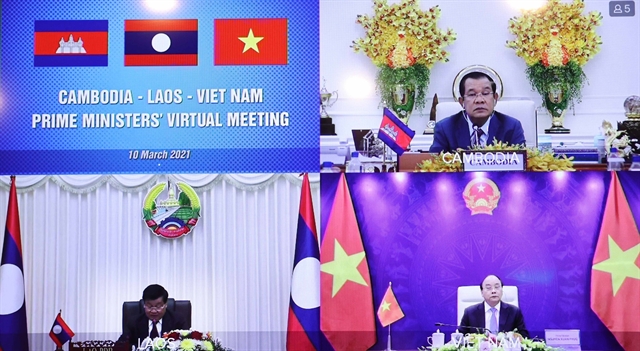 VN Laos Cambodia agree to boost border gate cooperation