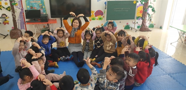 Kindergarten teacher on island dedicated to her career