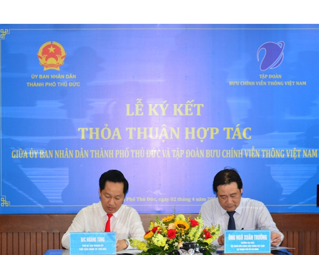 VNPT to develop Thủ Đức city into smart urban area