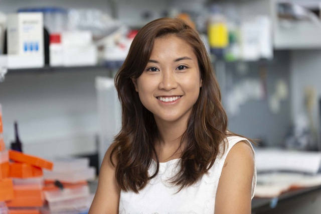Young doctoral student using data and algorithms to cure cancer