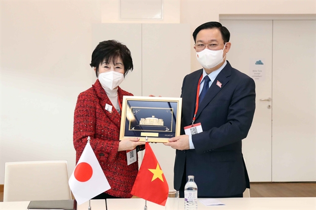 Top legislator meets with Japans upper house chief in Austria