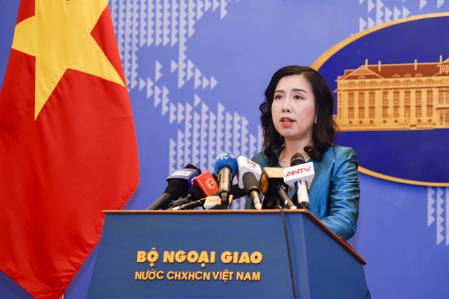 Việt Nam opposes South China Sea claims inconsistent with international law: spokesperson
