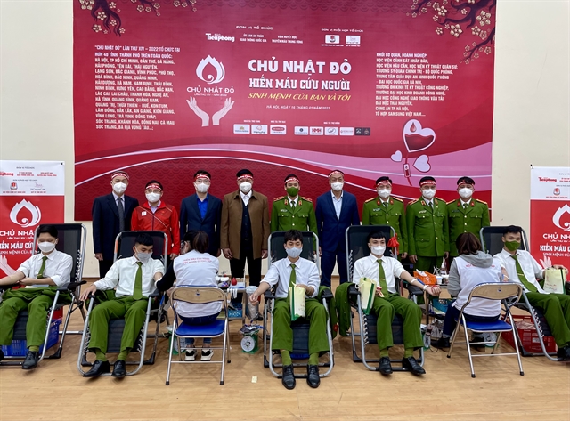 Red Sunday blood donation campaign kicks off in Hà Nội