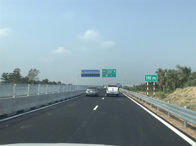 Trung Lương-Mỹ Thuận expressway opens to traffic