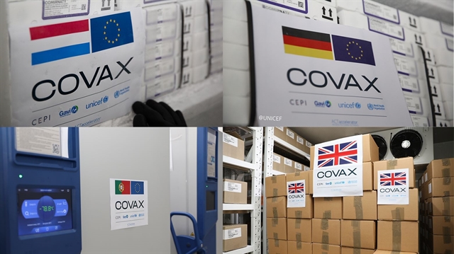 Việt Nam received 6.2 million COVID vaccine doses from UK European partners