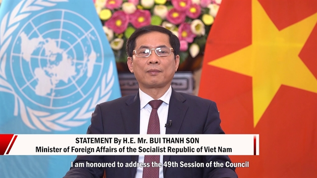 Việt Nam pledges to promote human rights and fundamental freedom

