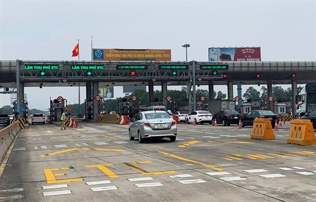Hà Nội - Hải Phòng Expressway to pilot electronic toll collection from May