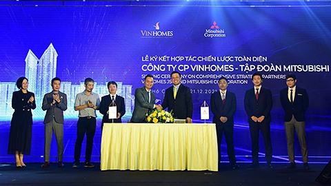 VinHomes to sign cooperation agreement with Mitsubishi