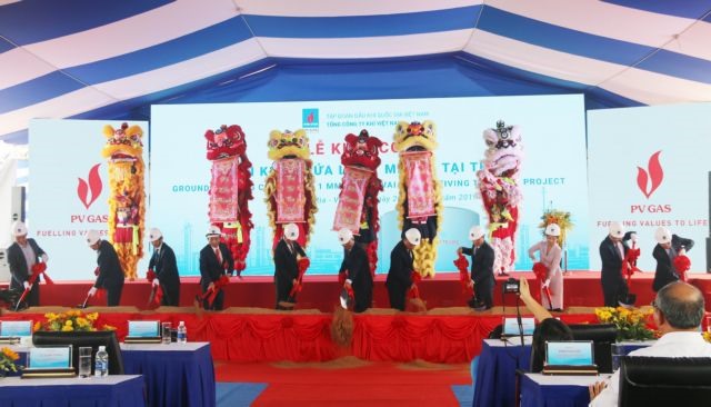 Work on LNG storage facility begins in Bà Rịa-Vũng Tàu