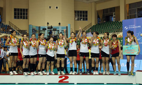 Viet Nam finish second at international volleyball event