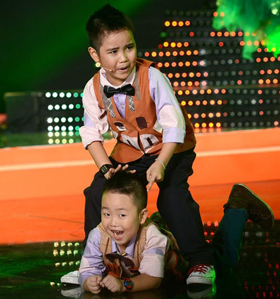 Boys dominate the Do Re Mi children singing contest