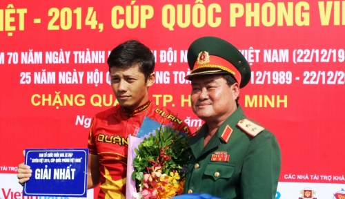 Quyen takes third stage of cycling