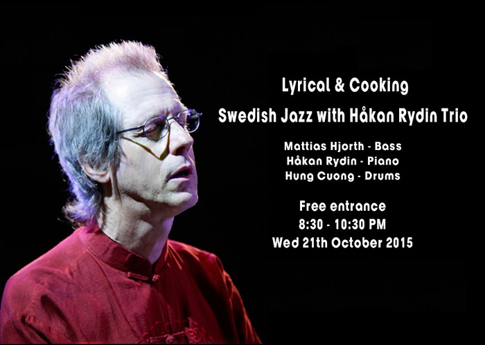 Swedish jazz night with Hakan Rydin