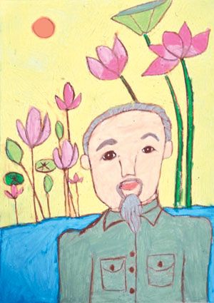 Ha Noi student wins first prize in painting contest