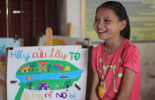 Vietnamese youngsters learn about climate change