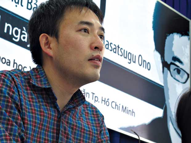 Japanese writer Masatsugu Ono is a familiar name to Vietnamese literature-fans through his various activities in the country. - VNS File Photo
