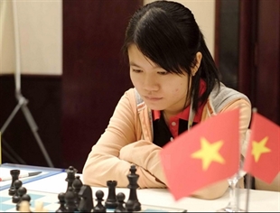 VN womens team beat Iran to lead Asian Chess Cup