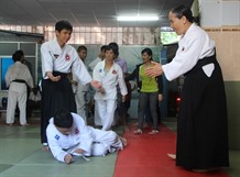Aikido instructor connects disabled children with life