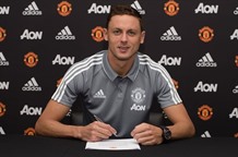 Matic and Mourinho back together at United