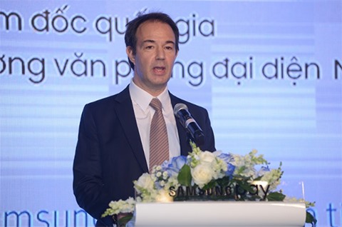 Mr. Arn Vogels, Country Director and Chief Representative of Indochina Mastercard.