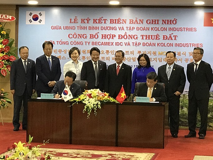 Bình Dương continues to be magnet for South Korean investors