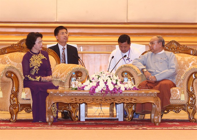 VN parliament resolved to bolster ties with Myanmar