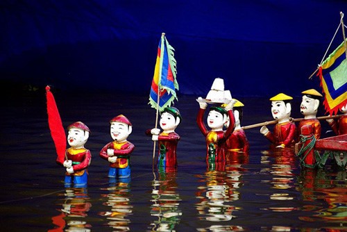 HCM Citys water puppet troupe performs at Mekong Festival in Taipei
