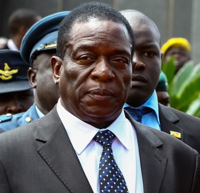 Mnangagwa To Be Sworn In As Zimbabwe President 
