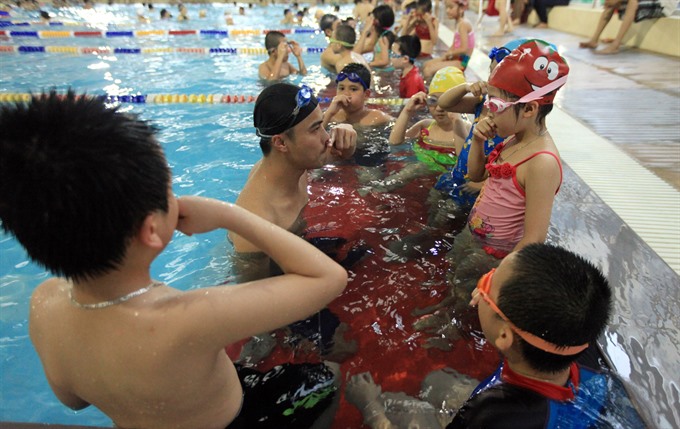 Fewer than one-third of VN children can swim
