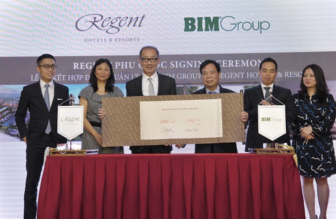 Regent BIM Group sign contract for Phu Quoc luxury development