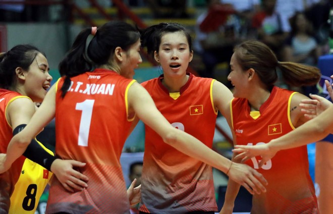 VN lose to Japan at Asian volleyball