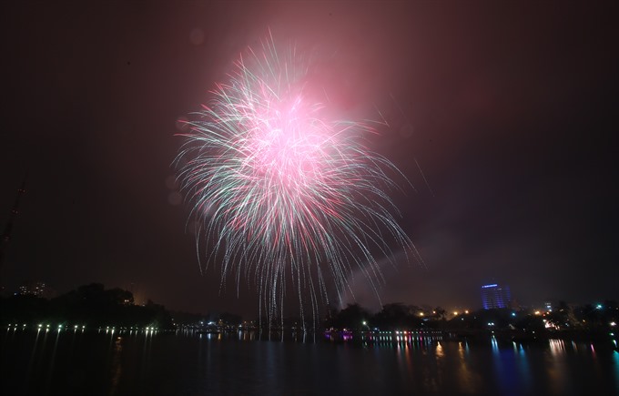 Việt Nam welcomes Lunar New Year with fireworks and art performances