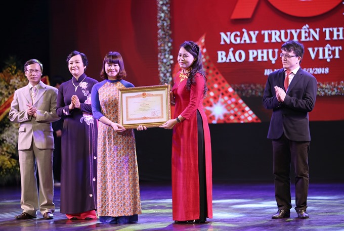 Vietnamese Women newspaper celebrates 70th anniversary