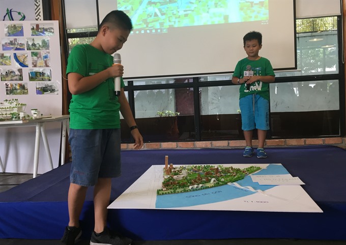 Children Design A “Smarter, Child-Friendly City” At Hcm City Summer Workshop
