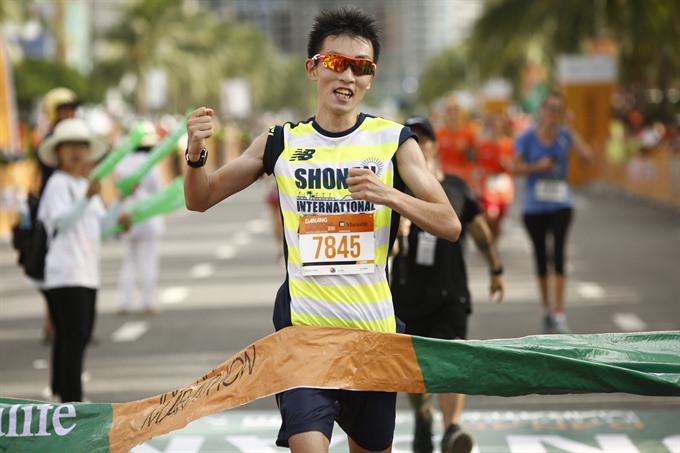 Japanese and Vietnamese marathoners win Đà Nẵng race
