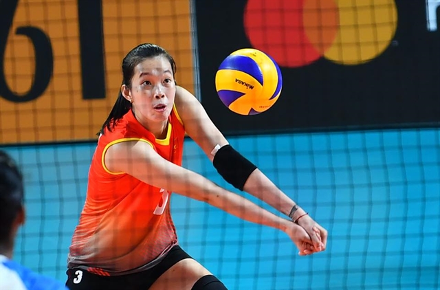 Thúy to play for Japan volleyball club