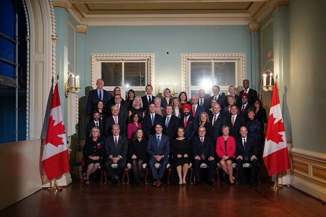 Canada S Trudeau Unveils Domestically Focused Cabinet World Vietnam News Politics Business Economy Society Life Sports Vietnam News