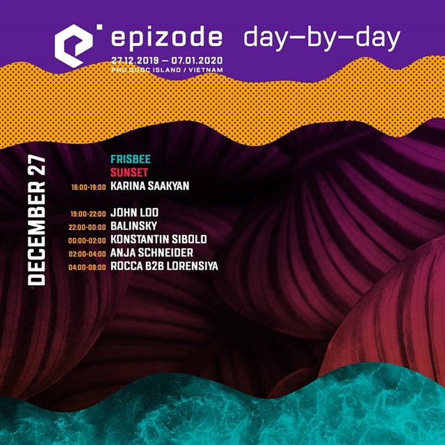 Epizode daily line-up