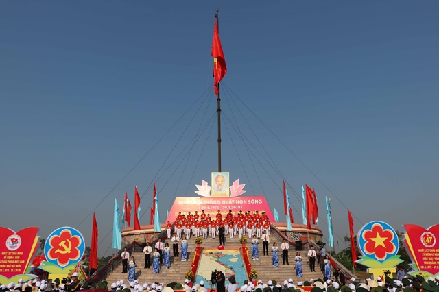Flag-raising ceremony in Quảng Trị marks National Reunification Day