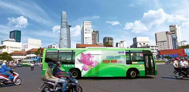 HCM City to try again to auction advertising space on buses