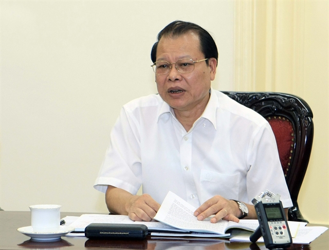 Politburo warns former deputy PM